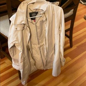 Vince camuto trench style raincoat